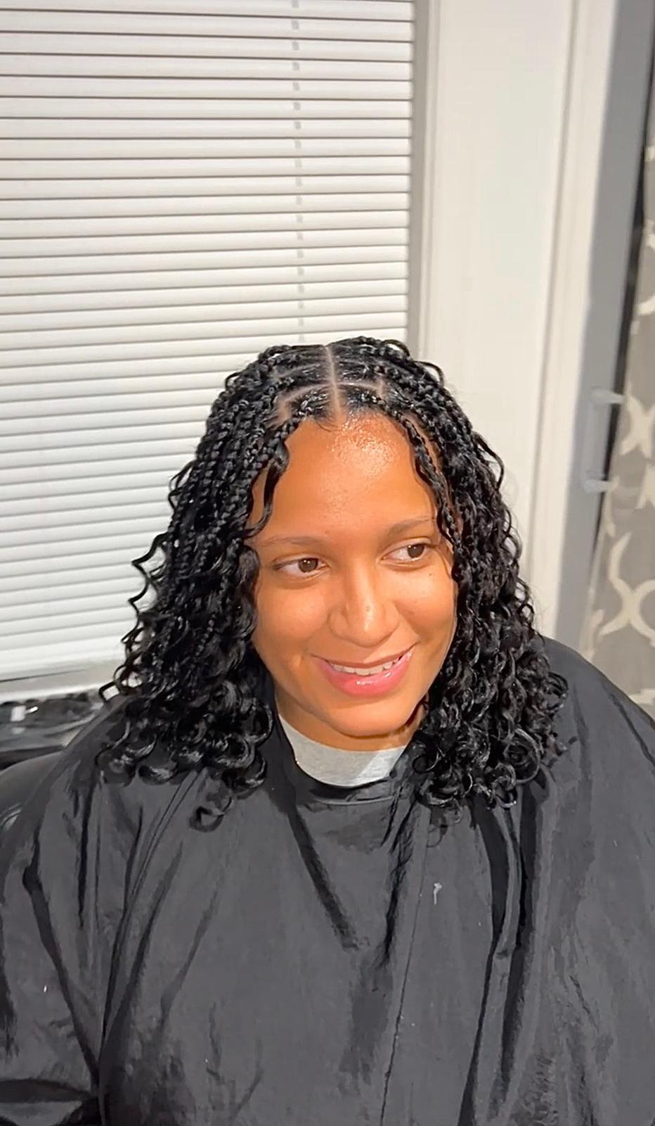 Boho Knotless Braids